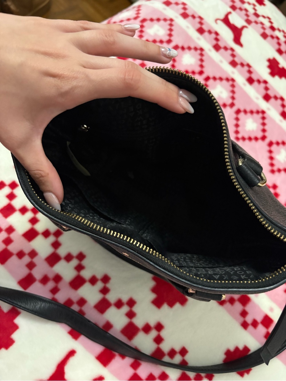 Black Kate Spade Purse - Picture 6 of 8